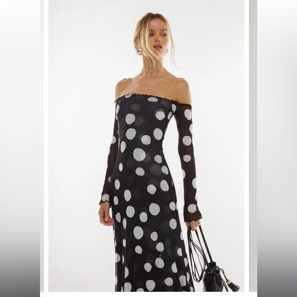 RESA Bardot Maxi in Vogue (XS, NWT) - Picture 6 of 11